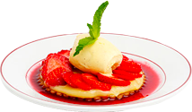 Strawberry and lemon shortbread